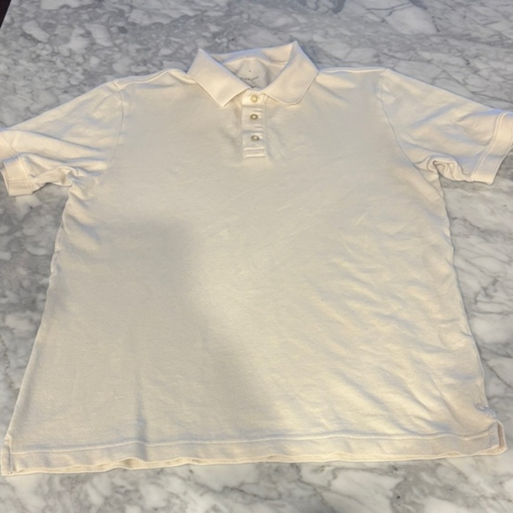Everlane men’s Polo Shirt in Cream